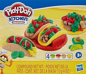 Play-Doh Kitchen Creations Taco Time Play Food Set