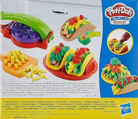 Play-Doh Kitchen Creations Taco Time Play Food Set