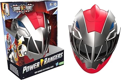 Power Rangers Dino Fury Red Ranger Electronic Mask