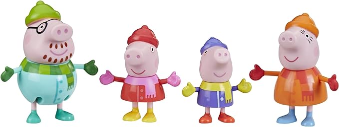 Peppa Pig and her family