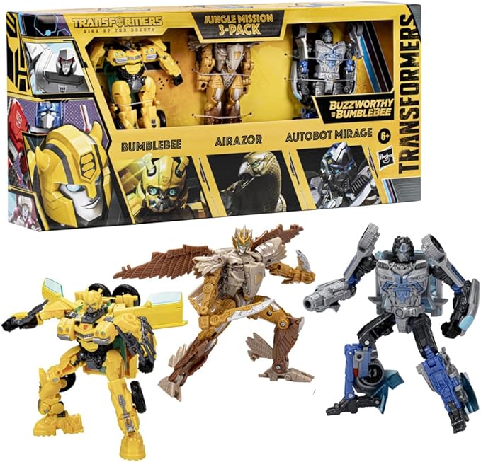 Transformers: Rise of The Beasts Jungle Mission 3-Pack