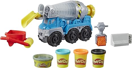 Play-Doh Wheels Cement Truck Toy